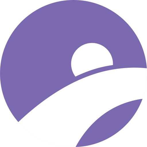 purple logo