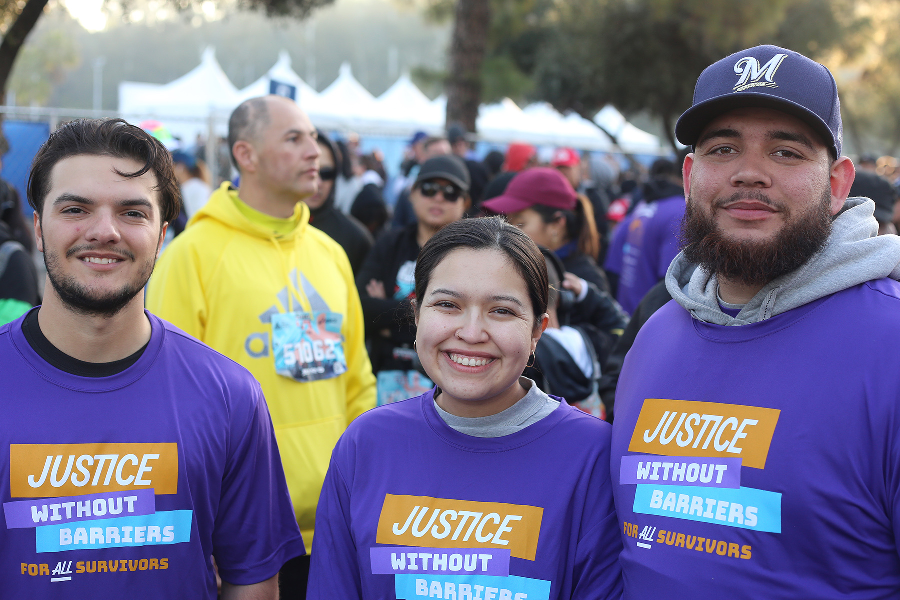 Carrera/caminata de 5 km del Survivor Justice Center.